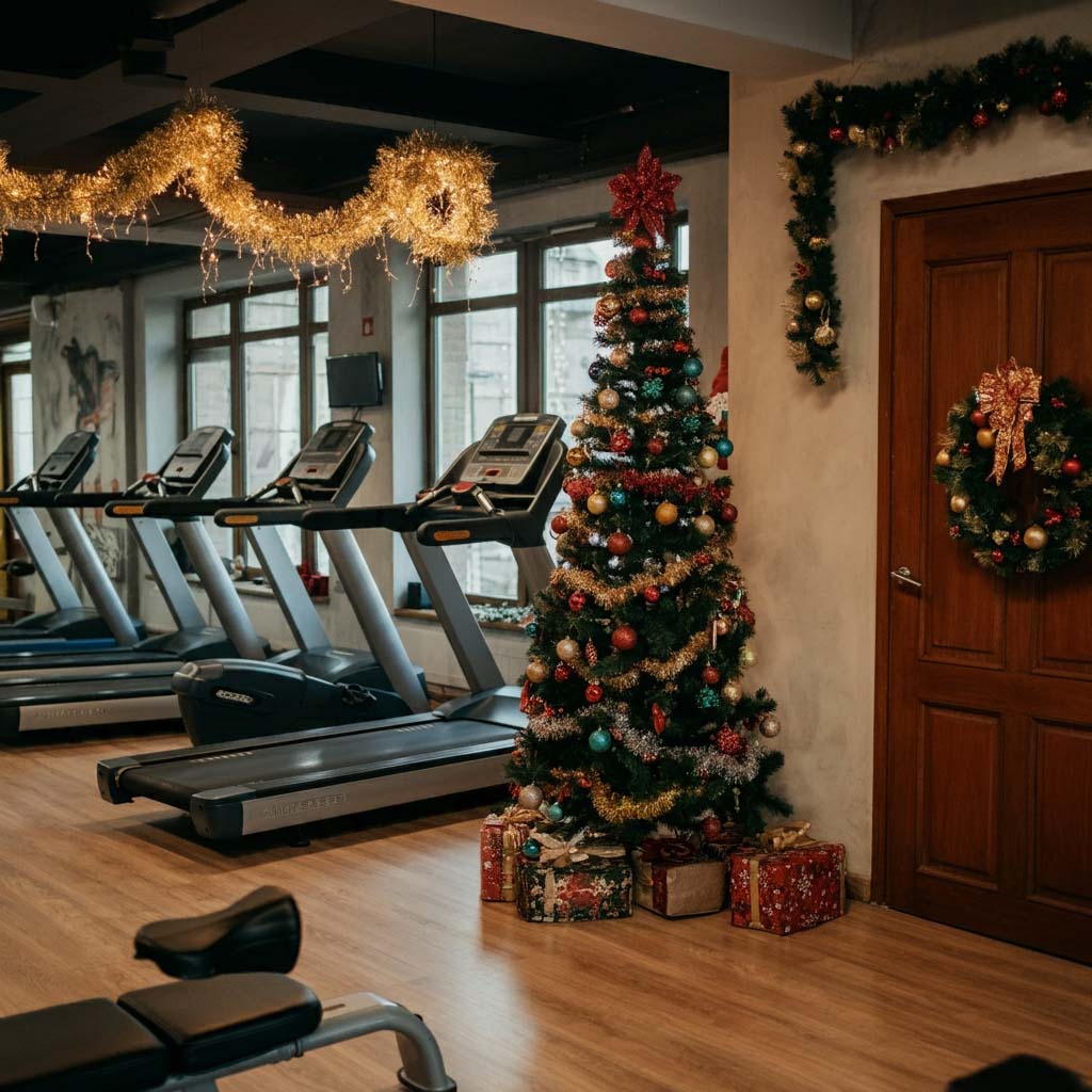 Lợi ích của việc trang trí Noel tại phòng gym vào dịp lễ